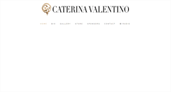 Desktop Screenshot of caterinavalentino.com